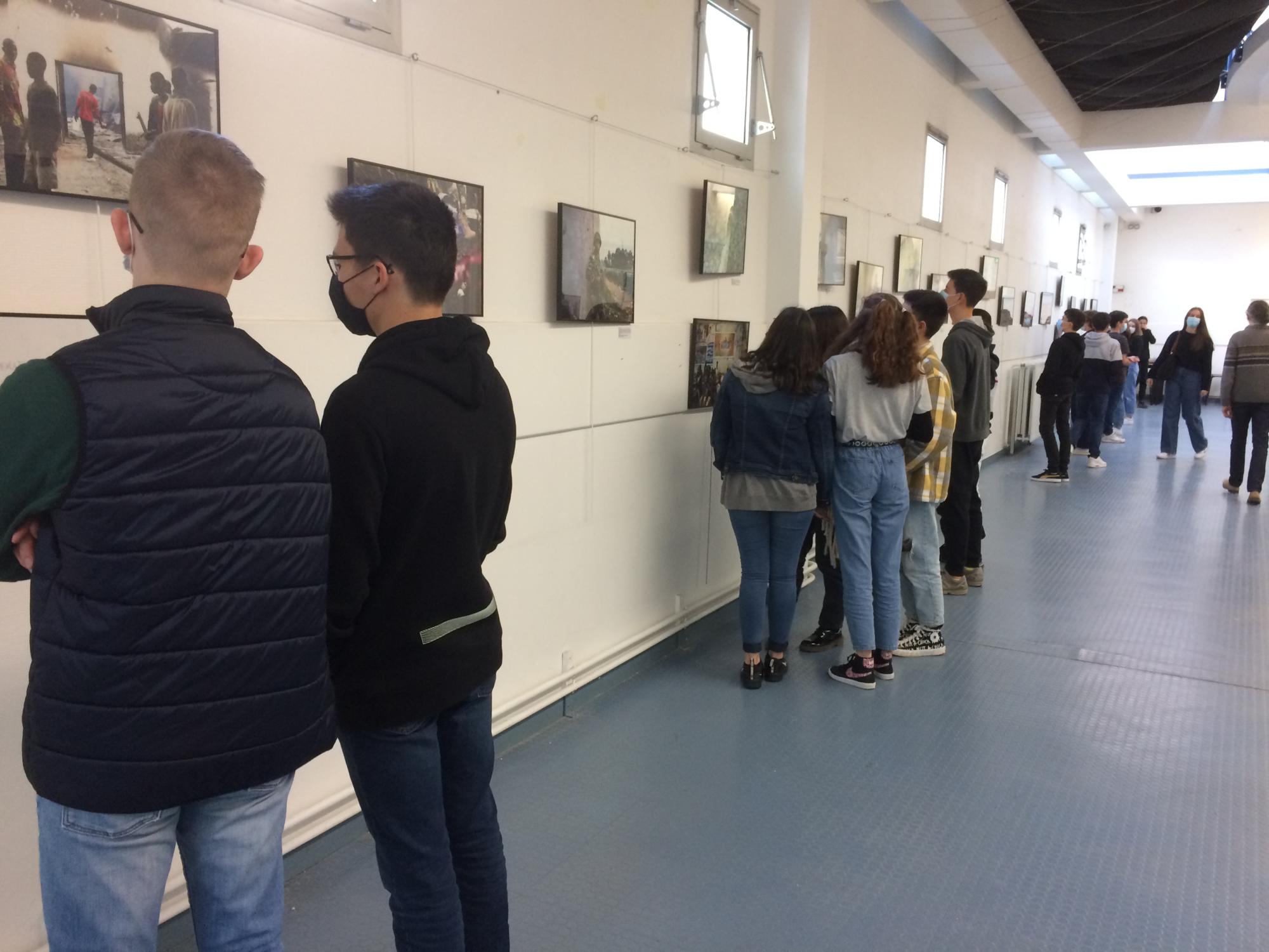 “Pure colère” exhibition – High school David d´Angers – France