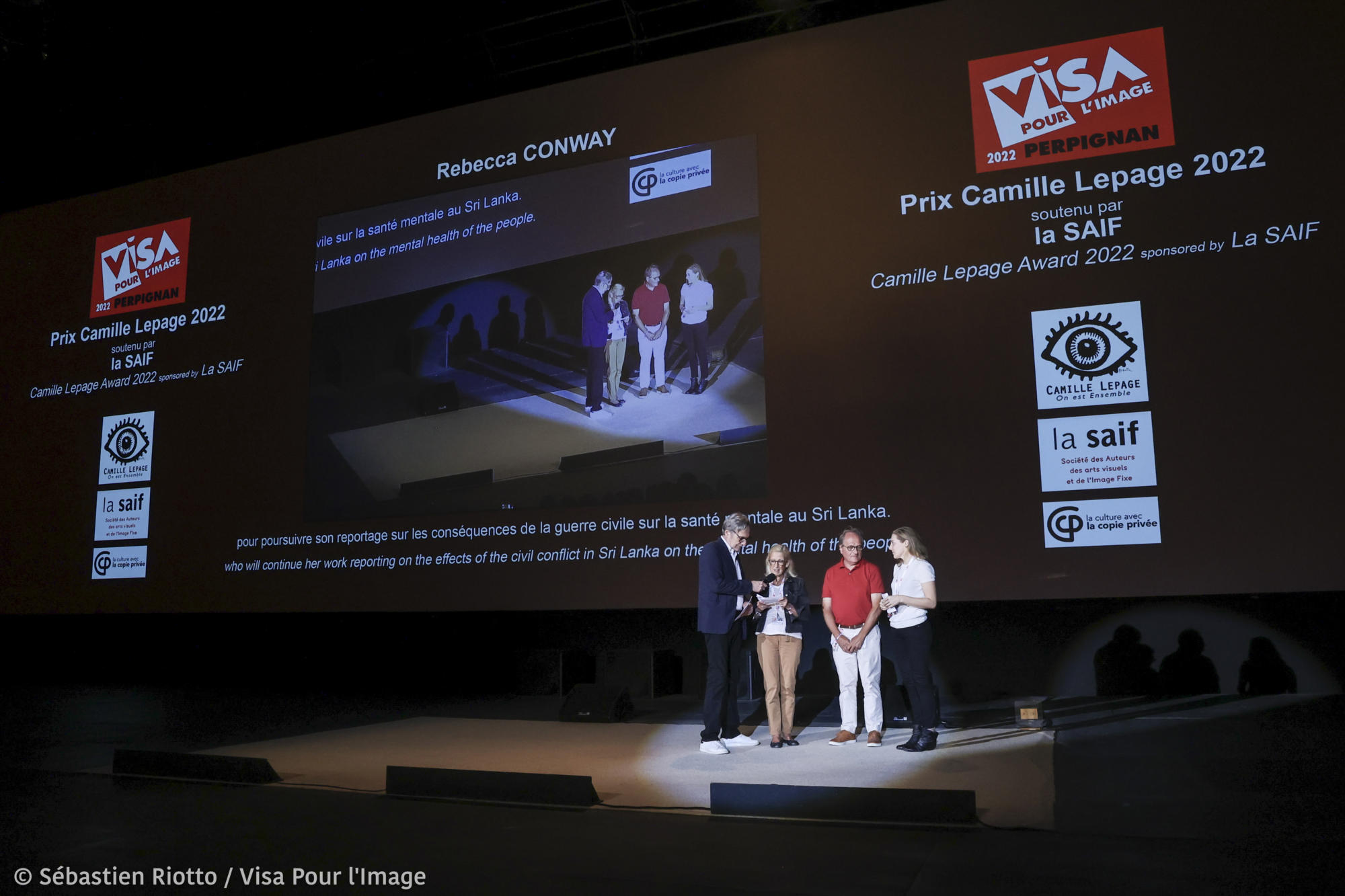 Visa pour l’image 2022 : exhibition Ana Maria Arevalo Gosen, winner of the 2021 Camille Lepage award – Rebecca Conway, winner 2022